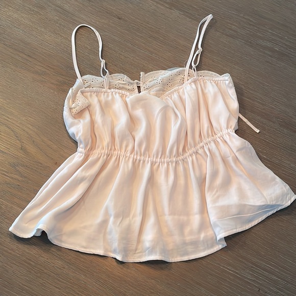 American eagle, brand new, cream, tank top, crop top - Picture 2 of 5